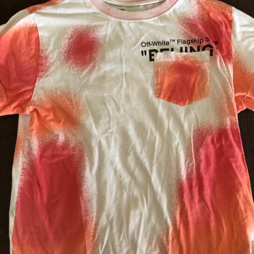 Off-White Beijing Tie Dye T-Shirt